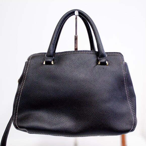 London Fog Women's Diana Signature Double Zip Crossbody Bag - Picture 8 of 11